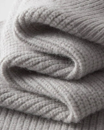 AMALFI Wool Gilet with Full-Length Zipper