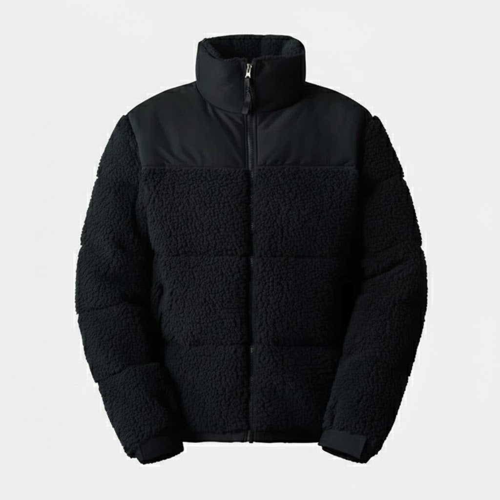 Lined Sherpa Fleece Jacket 