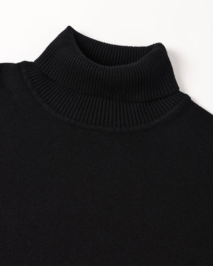 JANGSAN Merino Wool Turtleneck Sweater